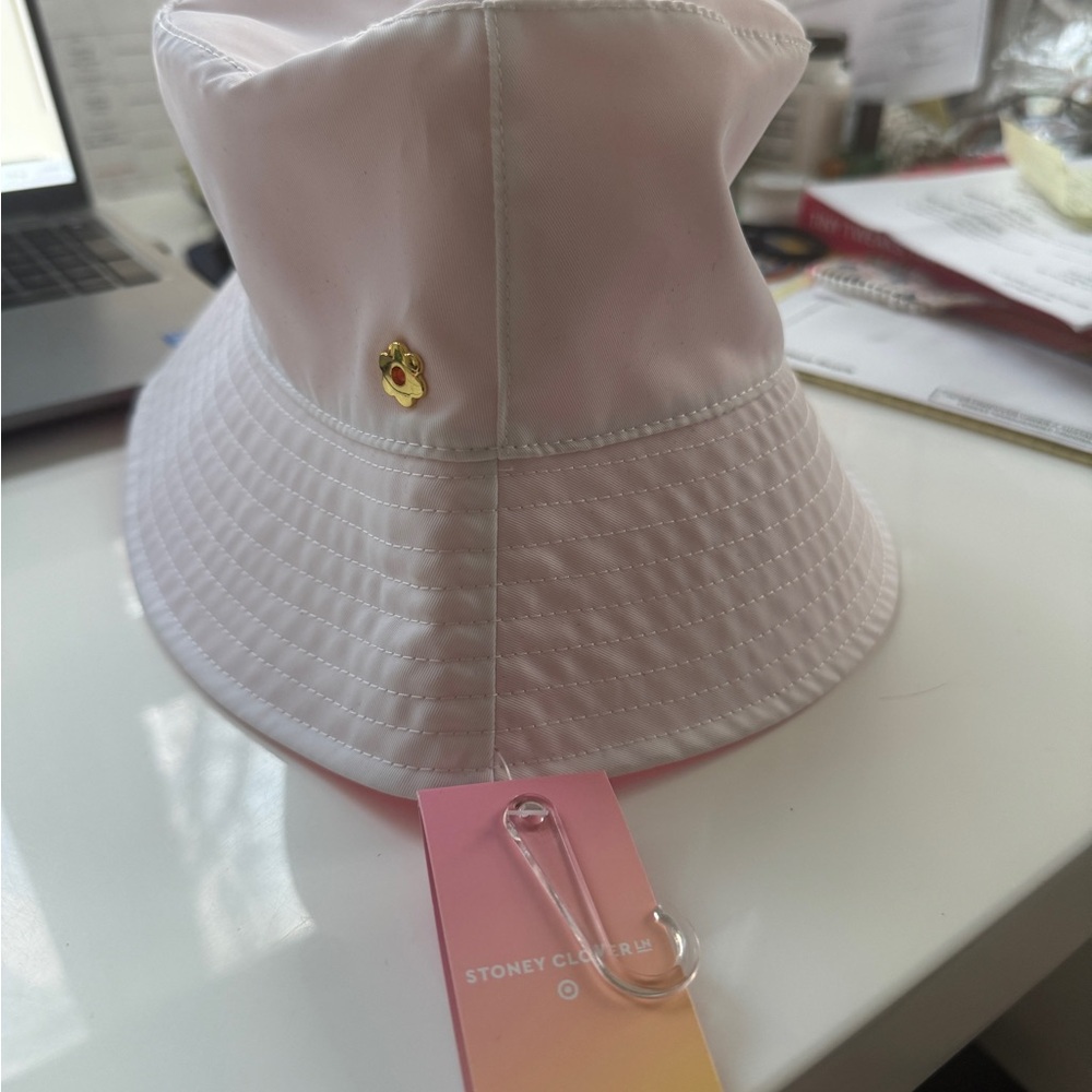 Stoney Clover Lane Light Pink Bucket Hat